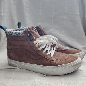 Vans Brown High-Top Sneakers